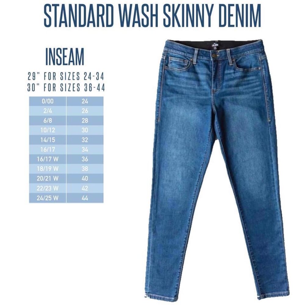 Lularoe Skinny Jeans | Standard Wash | Size 40 / 20W | Medium Wash